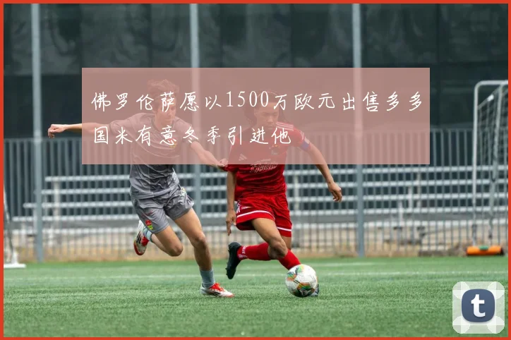 佛罗伦萨愿以1500万欧元出售多多国米有意冬季引进他